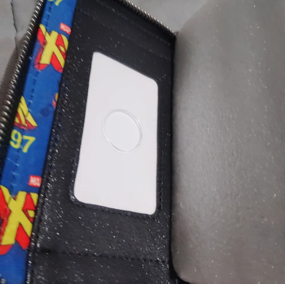 Loungefly Marvel Blue X-Men Wallet NWT - Picture 5 of 8